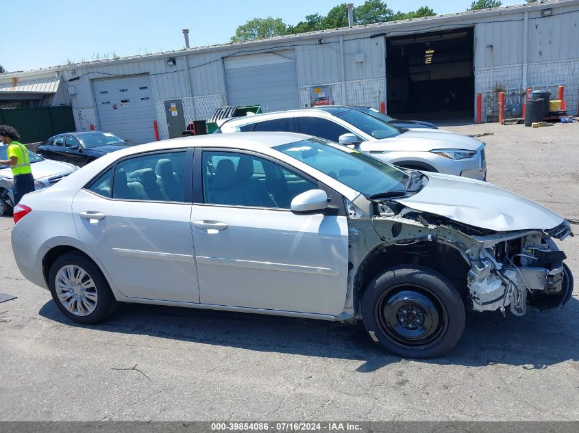 2015 Toyota Corolla Le VIN: 2T1BURHE4FC331678 Lot: 39854086