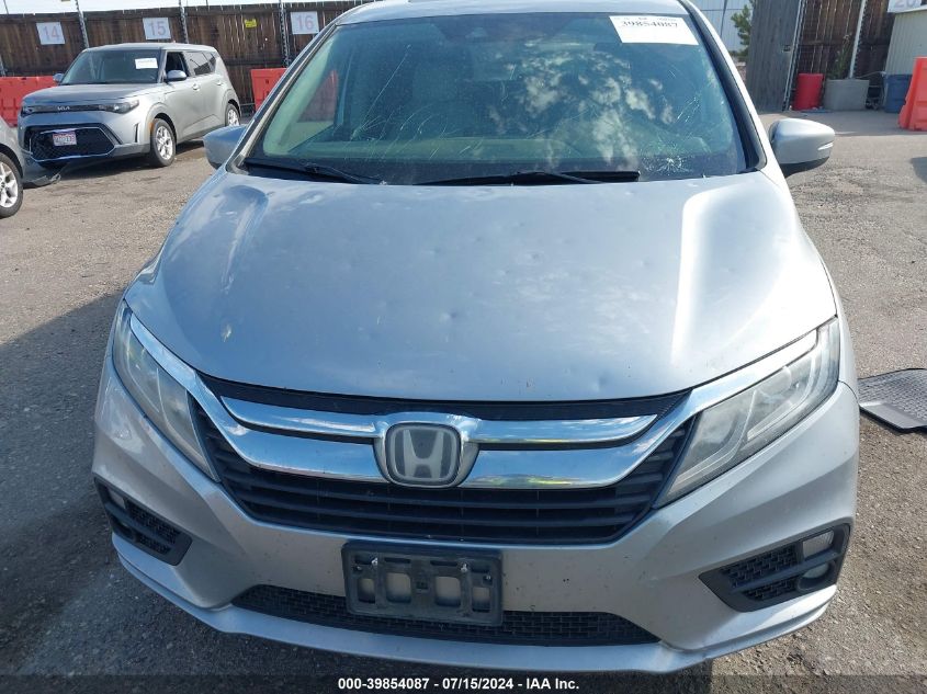 VIN 5FNRL6H71JB105006 2018 Honda Odyssey, Ex-L no.12