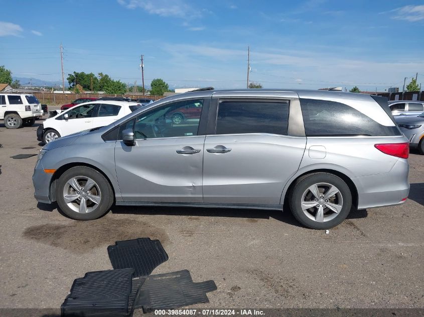 VIN 5FNRL6H71JB105006 2018 Honda Odyssey, Ex-L no.14