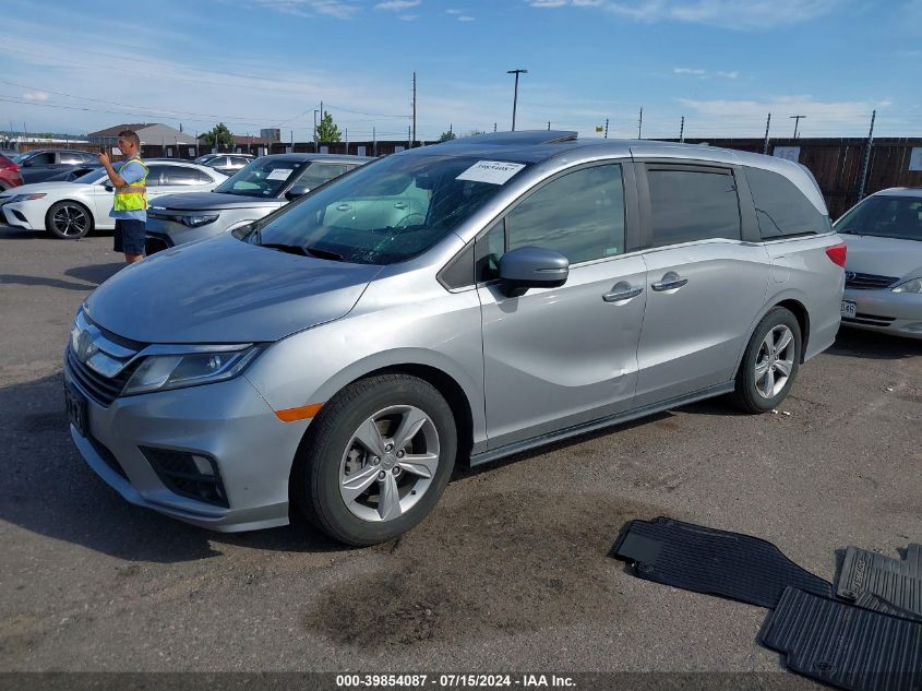 VIN 5FNRL6H71JB105006 2018 Honda Odyssey, Ex-L no.2