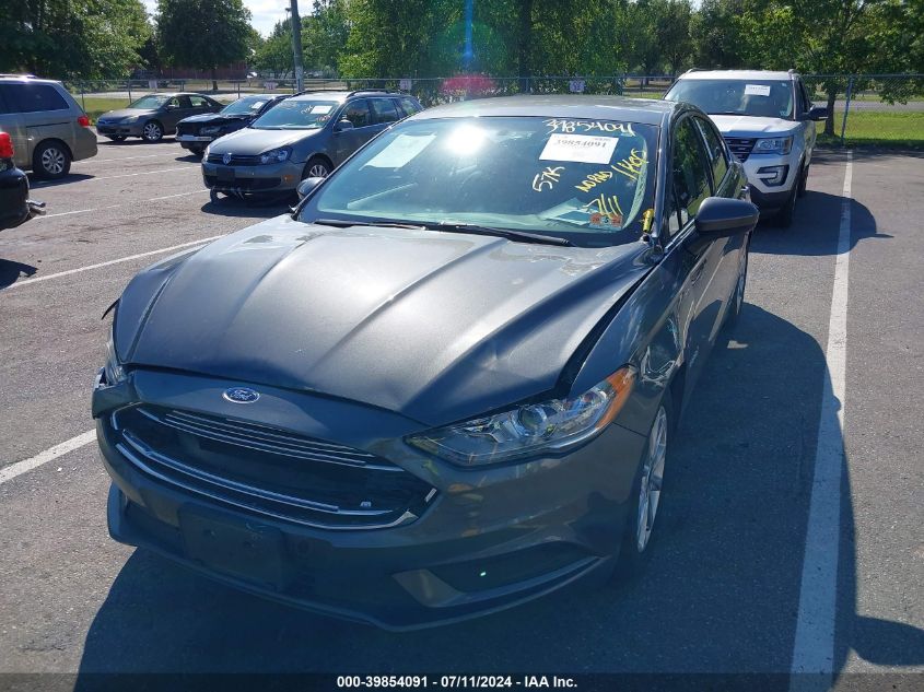 2017 Ford Fusion Hybrid Se VIN: 3FA6P0LU1HR322572 Lot: 39854091