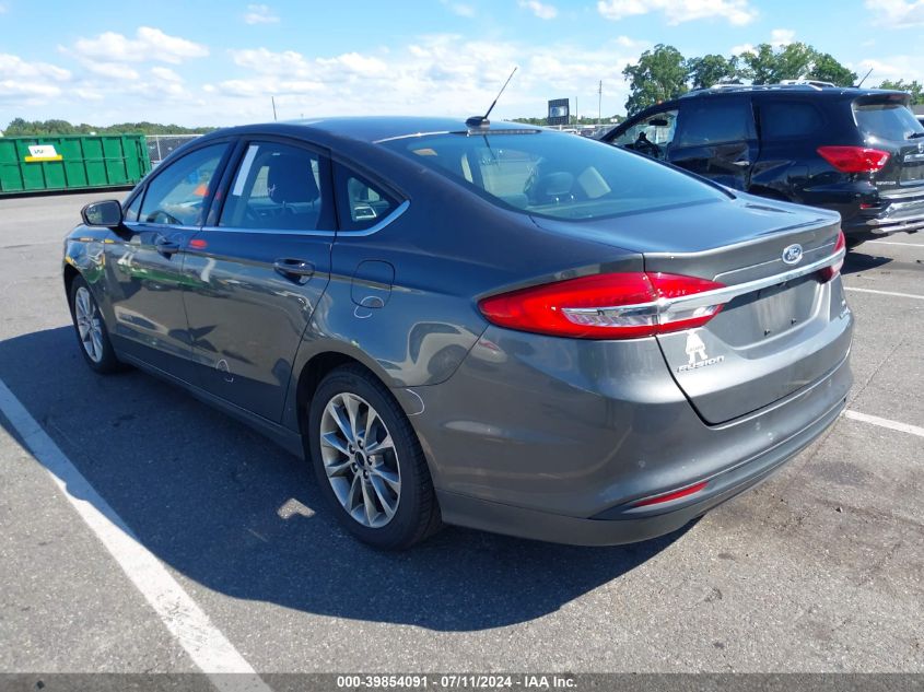 2017 Ford Fusion Hybrid Se VIN: 3FA6P0LU1HR322572 Lot: 39854091