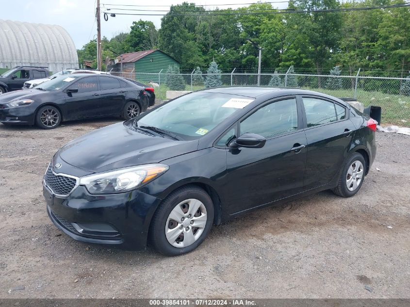 KNAFK4A63G5538071 | 2016 KIA FORTE