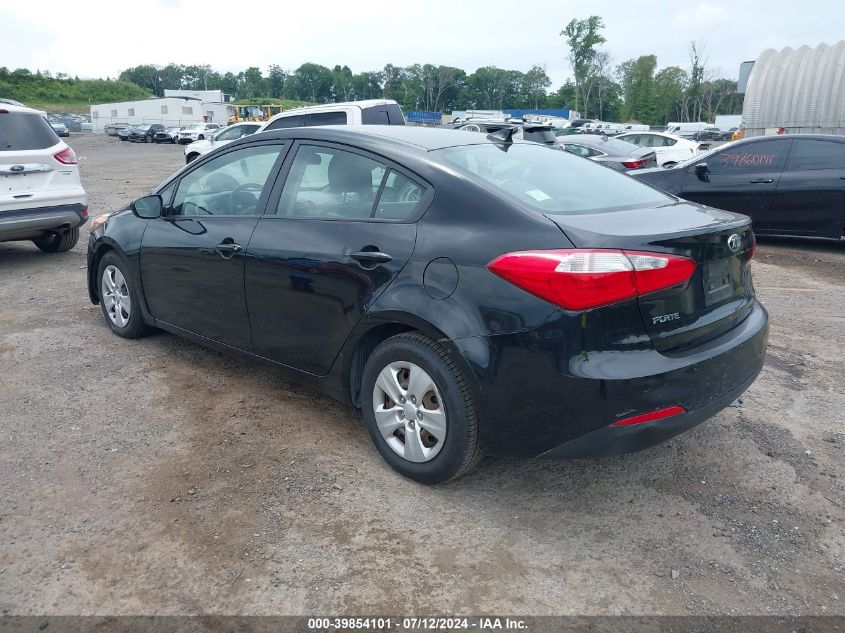 KNAFK4A63G5538071 | 2016 KIA FORTE