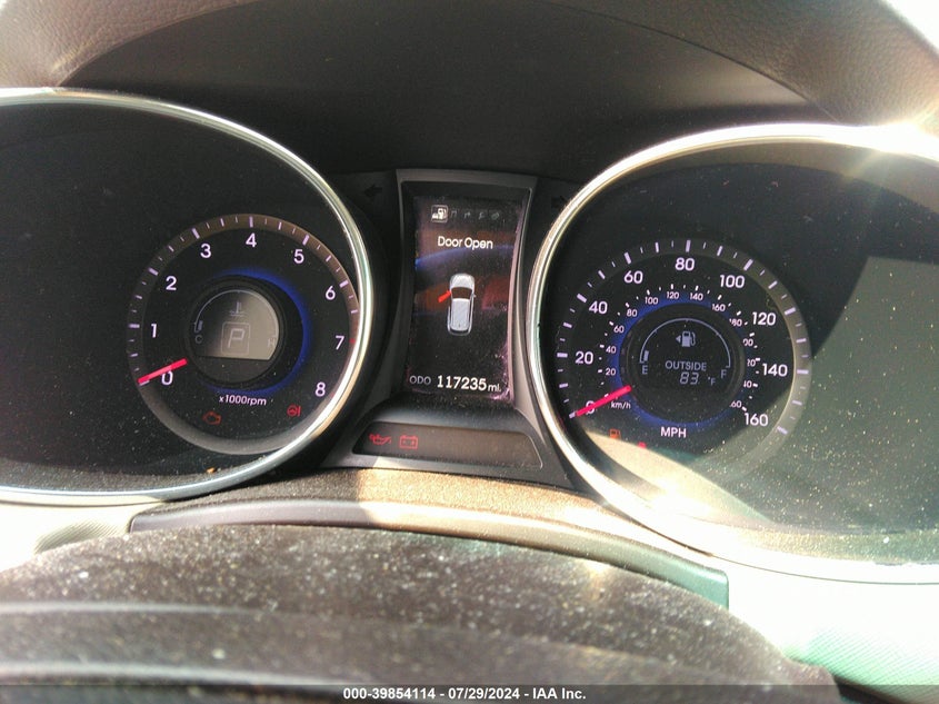 2014 Hyundai Santa Fe Gls VIN: KM8SRDHF7EU086224 Lot: 39854114