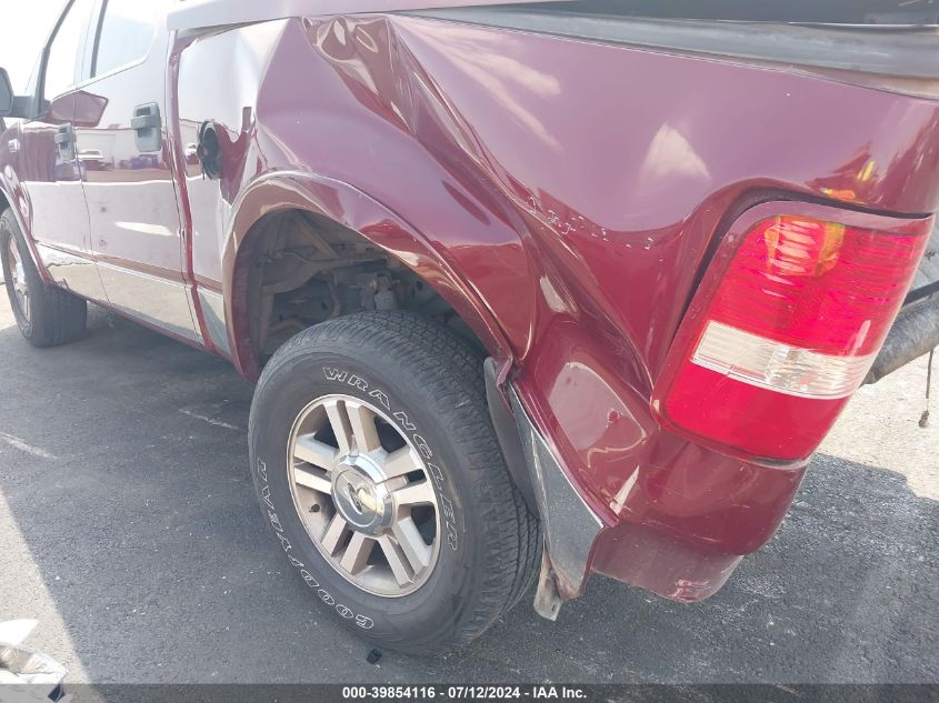 2006 Ford F-150 Lariat/Xlt VIN: 1FTPW12556KB24127 Lot: 39854116