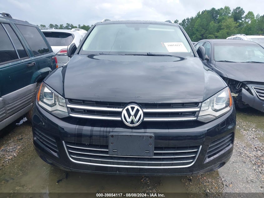 2014 VOLKSWAGEN TOUAREG 3.6L LUX - WVGEF9BP3ED010732