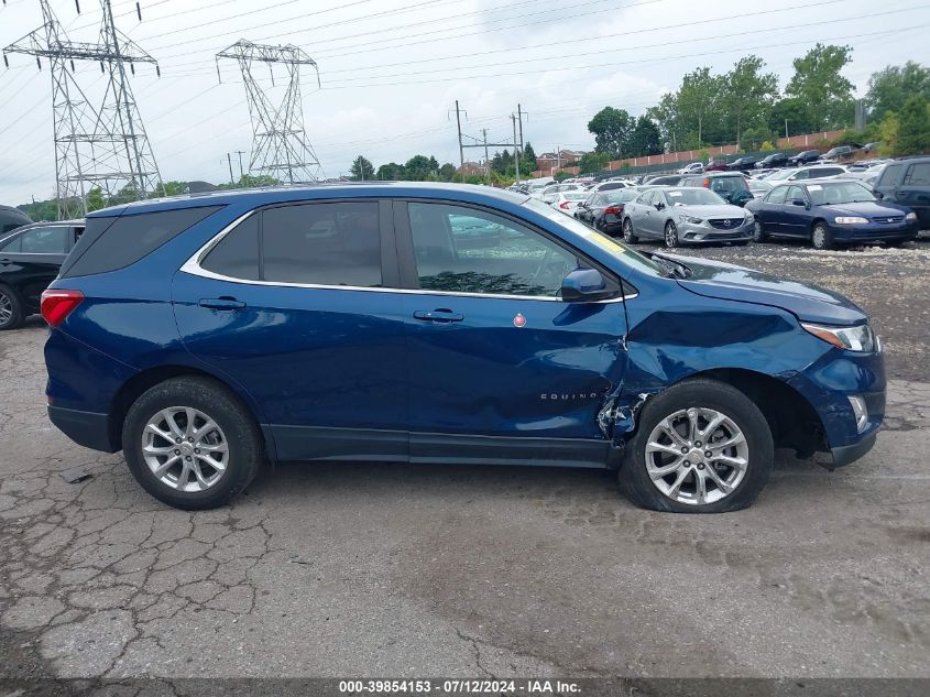 2021 Chevrolet Equinox Fwd Lt VIN: 3GNAXKEV1ML401962 Lot: 39854153