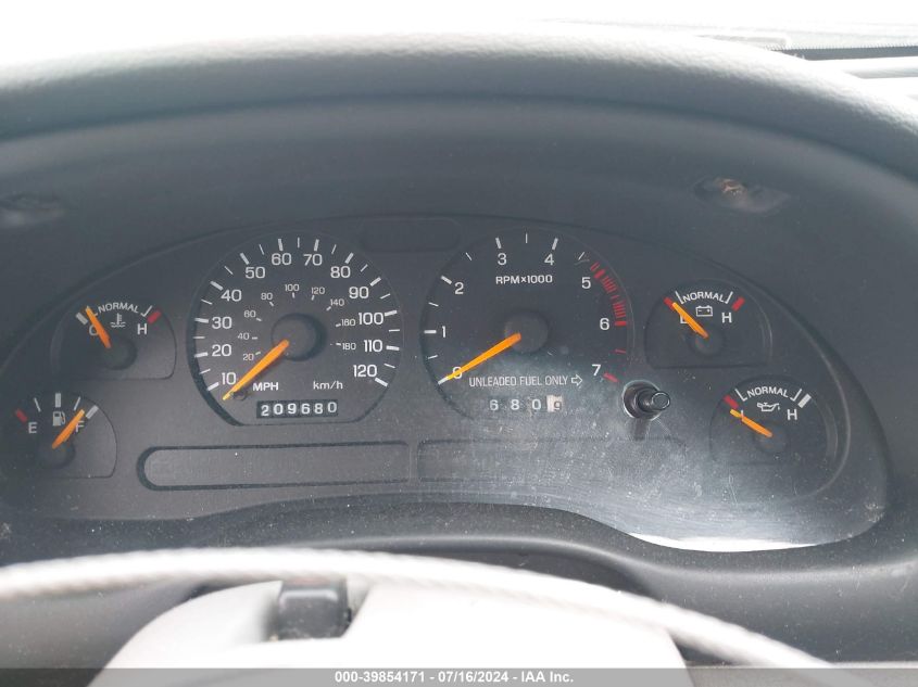 1998 Ford Mustang VIN: 1FAFP4043WF214234 Lot: 39854171