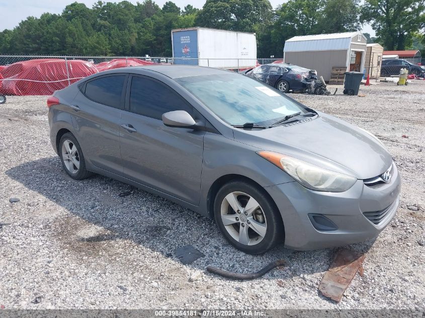 2013 Hyundai Elantra Gls VIN: 5NPDH4AE4DH345276 Lot: 39854181