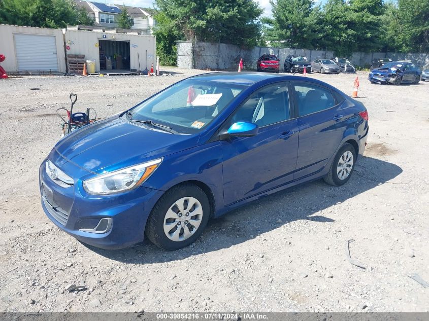 KMHCT4AE5HU170151 2017 HYUNDAI ACCENT - Image 2