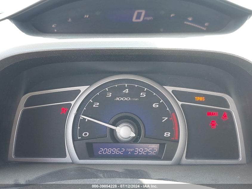 2008 Honda Civic Ex-L VIN: 2HGFG11978H518284 Lot: 39854228