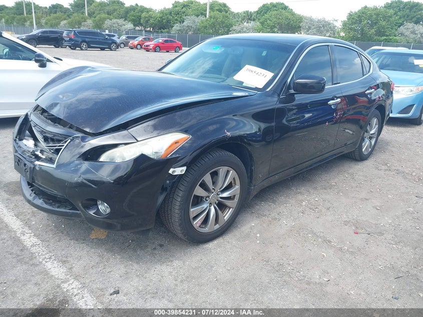 2012 Infiniti M37X VIN: JN1BY1AR8CM390186 Lot: 39854231