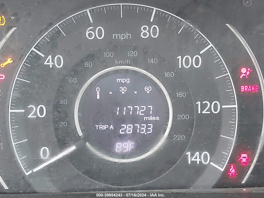 2014 Honda Cr-V Lx VIN: 2HKRM4H33EH660402 Lot: 39854243