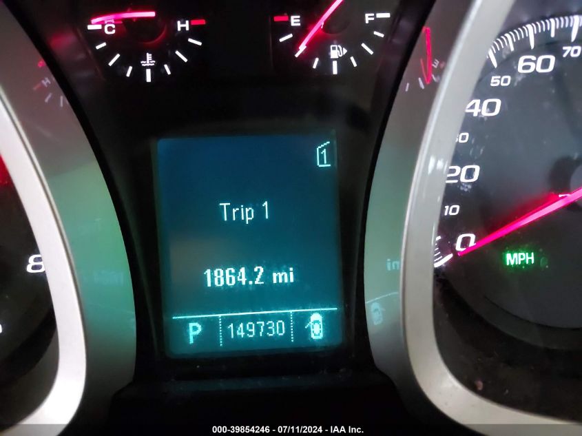 2011 Chevrolet Equinox 1Lt VIN: 2CNFLEEC4B6210835 Lot: 39854246