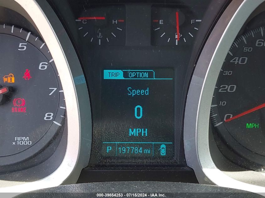 2013 Chevrolet Equinox 2Lt VIN: 1GNFLNEK4DZ114195 Lot: 39854253