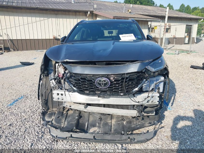 2021 Toyota Highlander Xse VIN: 5TDLZRBH1MS059944 Lot: 39854264