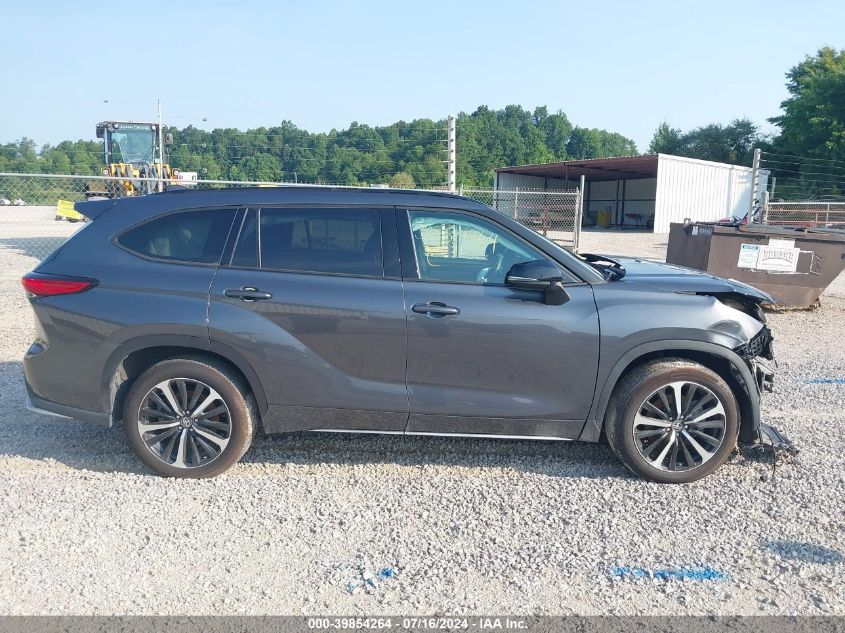 2021 Toyota Highlander Xse VIN: 5TDLZRBH1MS059944 Lot: 39854264