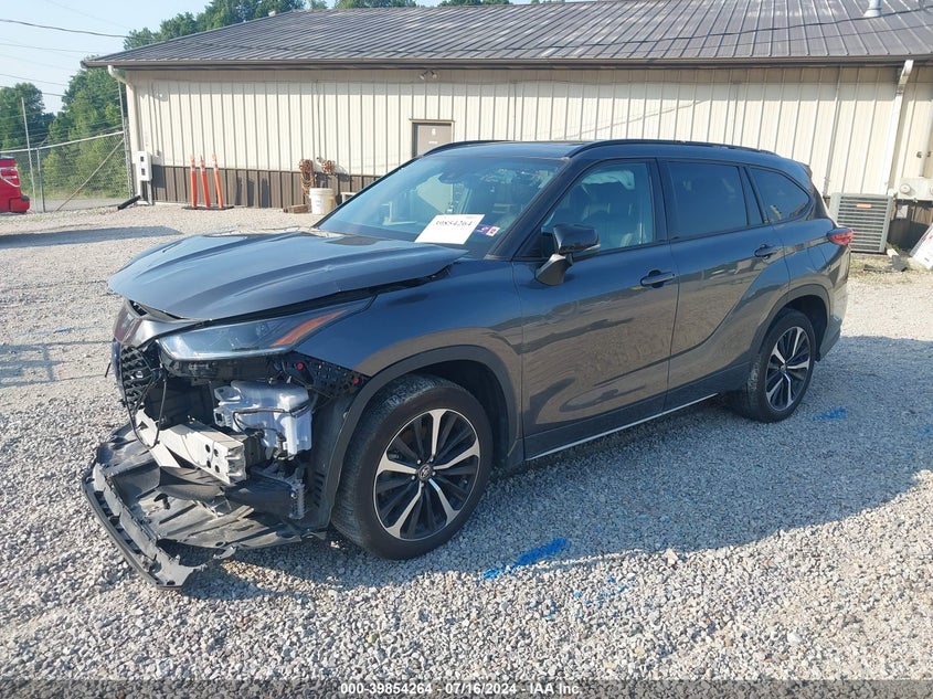 VIN 5TDLZRBH1MS059944 2021 TOYOTA HIGHLANDER XSE