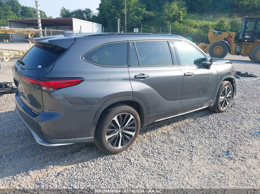 VIN 5TDLZRBH1MS059944 2021 TOYOTA HIGHLANDER XSE