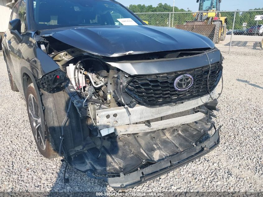 2021 Toyota Highlander Xse VIN: 5TDLZRBH1MS059944 Lot: 39854264