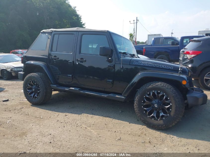 2017 Jeep Wrangler Unlimited Smoky Mountain 4X4 VIN: 1C4BJWEG7HL711249 Lot: 39854265