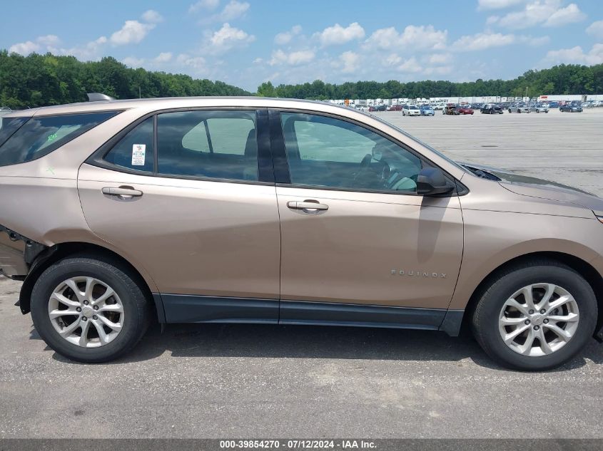 2018 CHEVROLET EQUINOX LS - 2GNAXHEV0J6166831