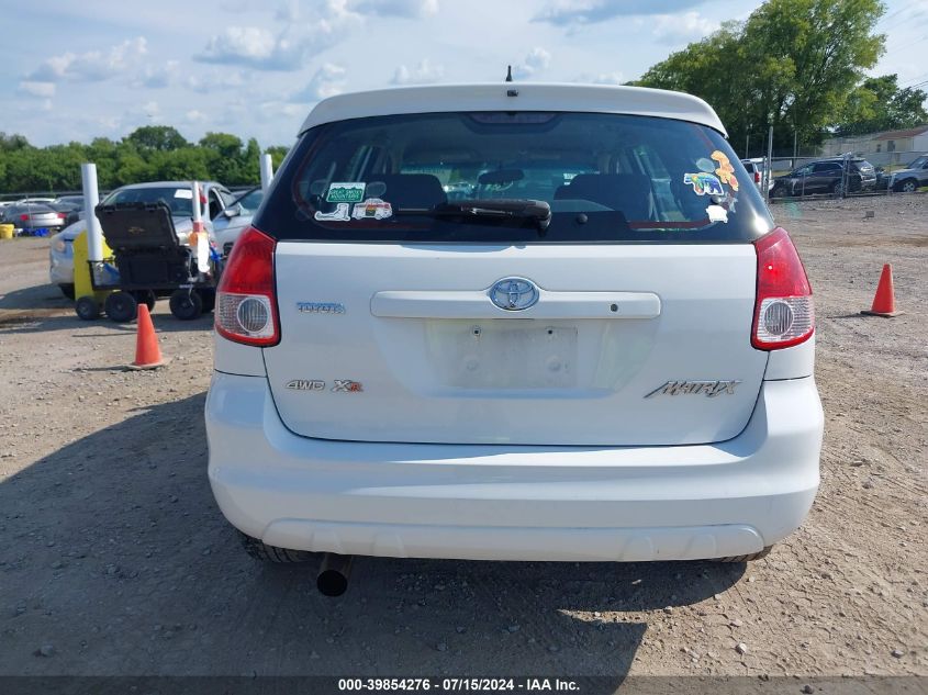 2004 Toyota Matrix Xr VIN: 2T1LR32E54C286498 Lot: 39854276