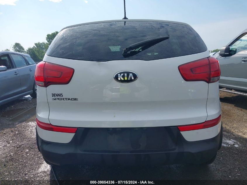 2015 Kia Sportage Lx VIN: KNDPBCAC6F7699475 Lot: 39854336