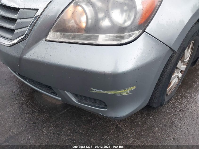 2010 Honda Odyssey Ex-L VIN: 5FNRL3H61AB020799 Lot: 39854338