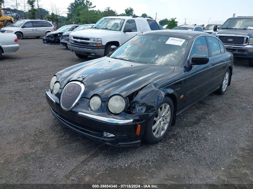 2001 Jaguar S-Type 4.0L V8 VIN: SAJDA01D41GL86447 Lot: 39854340