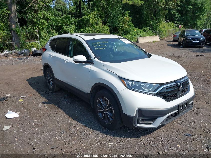 2022 HONDA CR-V AWD EX-L - 2HKRW2H89NH650953