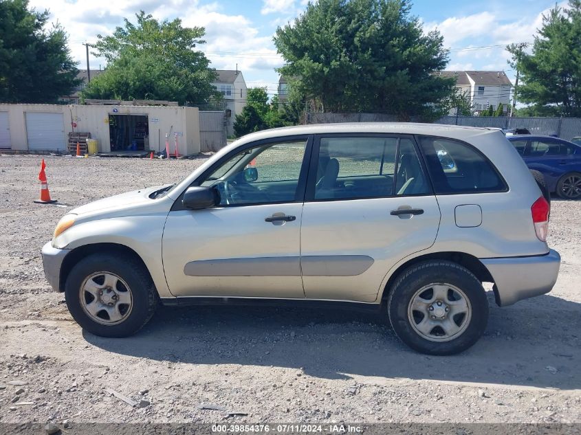 2003 Toyota Rav4 VIN: JTEHH20V136089528 Lot: 39854376