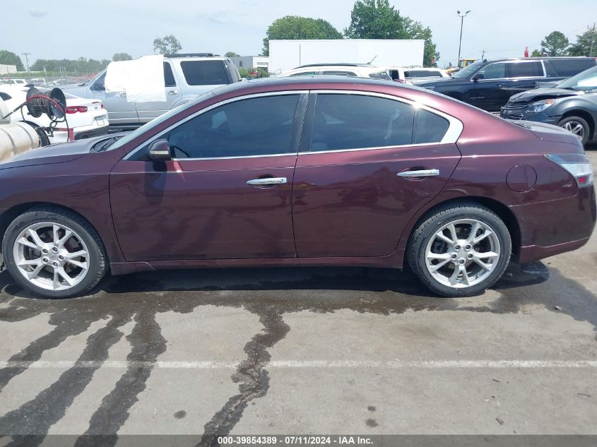 2014 Nissan Maxima 3.5 Sv VIN: 1N4AA5AP3EC471050 Lot: 39854389