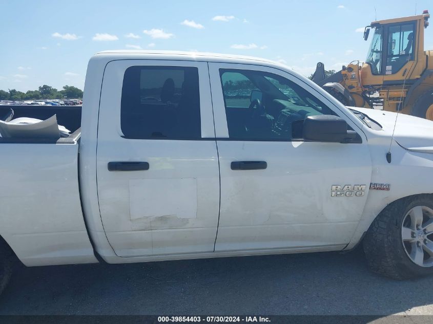 2018 Ram 1500 Tradesman Quad Cab 4X4 6'4 Box VIN: 1C6RR7FT0JS302201 Lot: 39854403