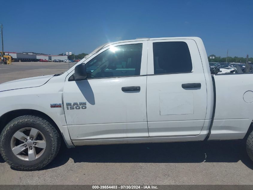 2018 Ram 1500 Tradesman Quad Cab 4X4 6'4 Box VIN: 1C6RR7FT0JS302201 Lot: 39854403