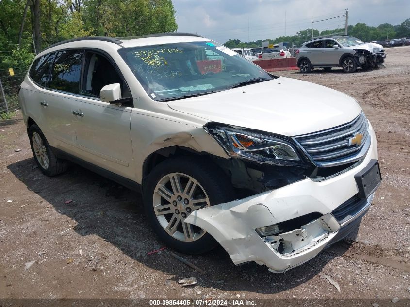 2013 Chevrolet Traverse Lt VIN: 1GNKRGKD7DJ113314 Lot: 39854405