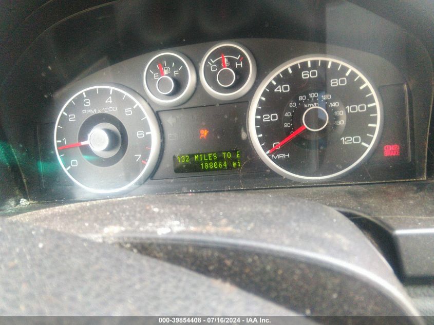 2007 Ford Fusion Se VIN: 3FAHP07Z67R137124 Lot: 39854408