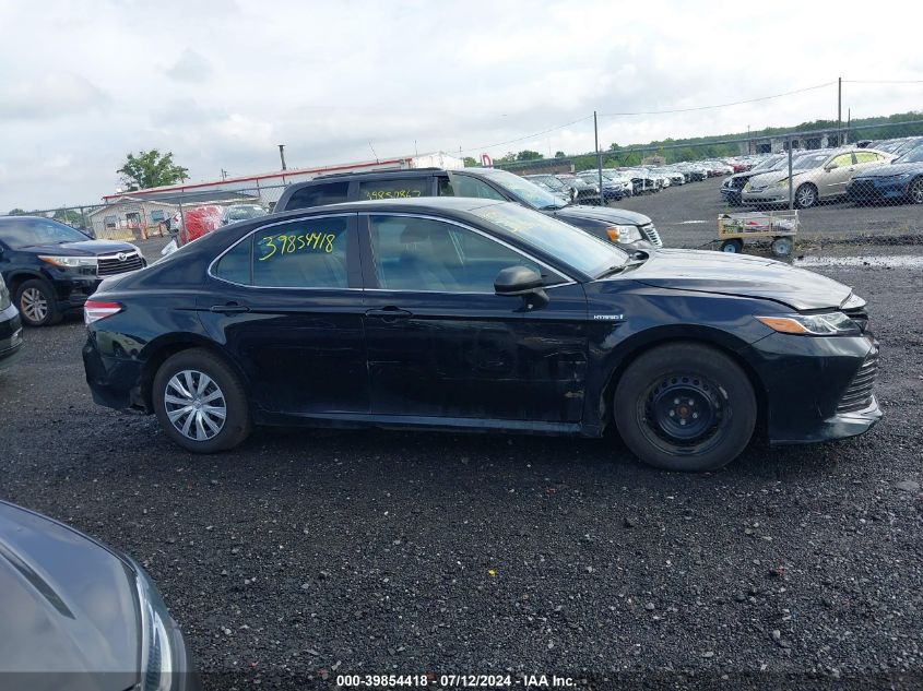 4T1B31HK7JU002197 | 2018 TOYOTA CAMRY HYBRID