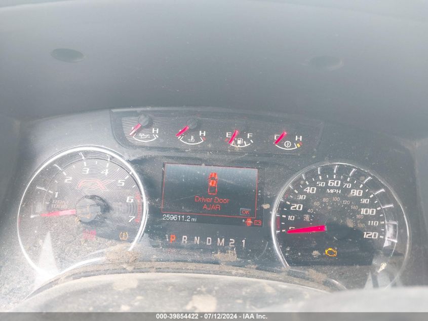 2012 Ford F-150 Fx4 VIN: 1FTFX1ET3CFA93015 Lot: 39854422