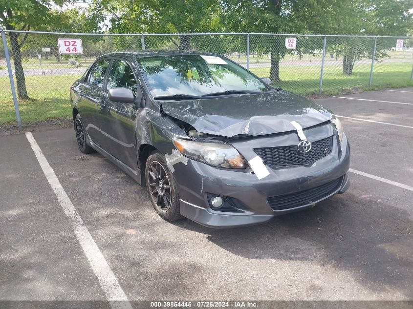 2009 Toyota Corolla S VIN: 2T1BU40E89C152966 Lot: 39854445