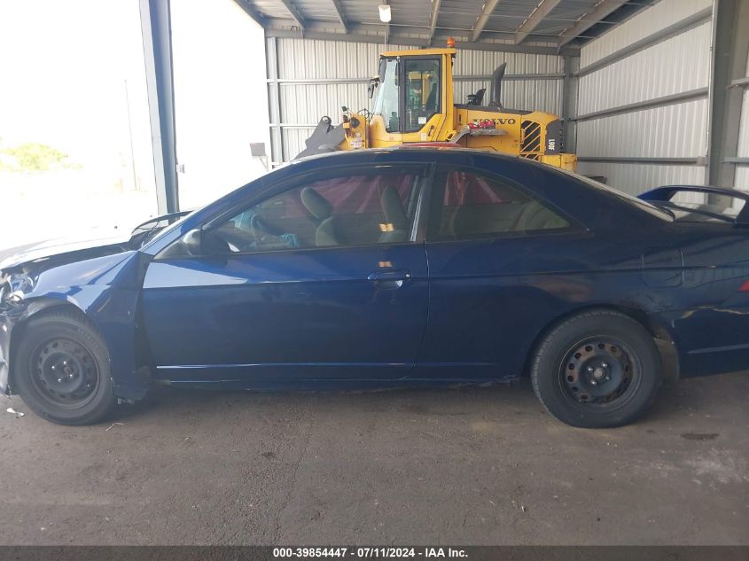 2003 Honda Civic Lx VIN: 1HGEM225X3L012224 Lot: 39854447