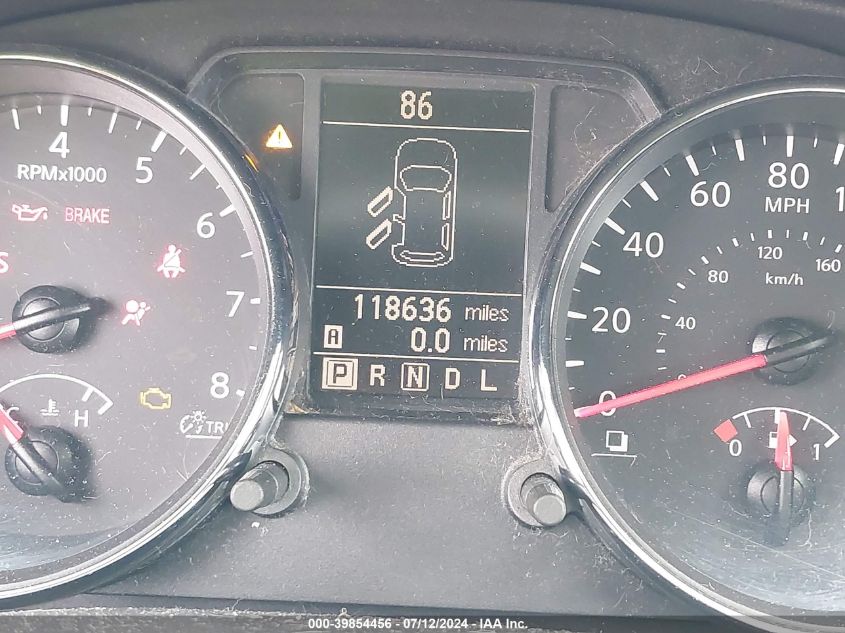 2012 Nissan Rogue Sv W/Sl Pkg VIN: JN8AS5MV1CW391764 Lot: 39854456