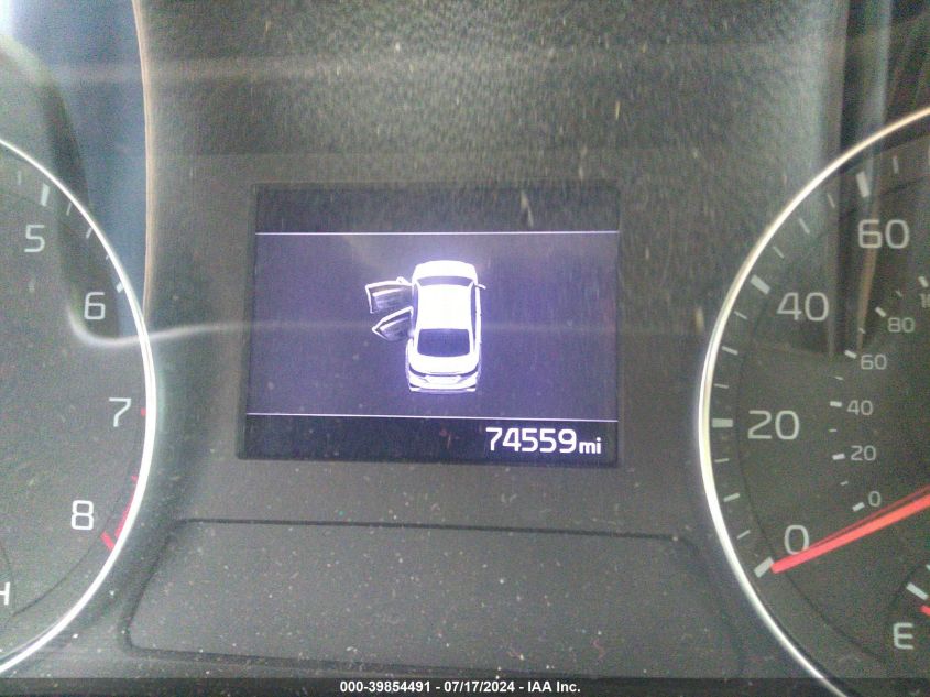 2019 Kia Forte Lxs VIN: 3KPF24AD0KE022684 Lot: 39854491