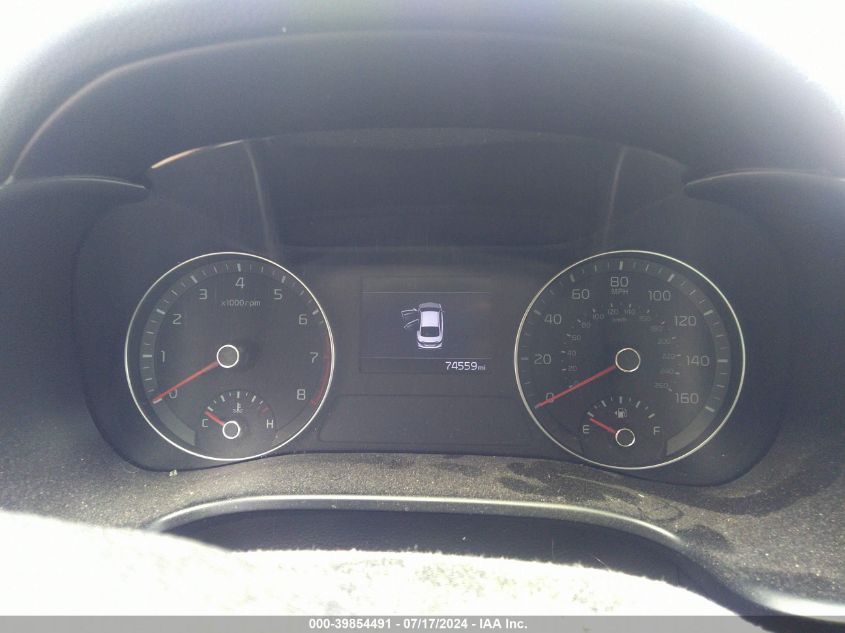 2019 Kia Forte Lxs VIN: 3KPF24AD0KE022684 Lot: 39854491