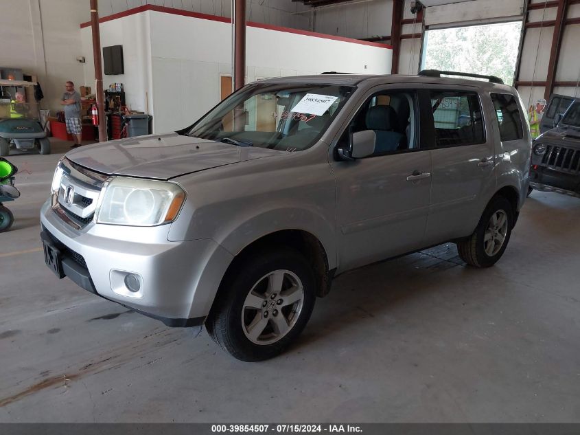 2011 Honda Pilot Ex VIN: 5FNYF4H49BB026004 Lot: 39854507