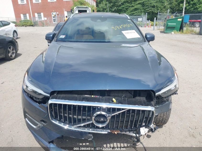 2021 Volvo Xc60 T5 Inscription VIN: YV4102RL1M1792704 Lot: 39854514