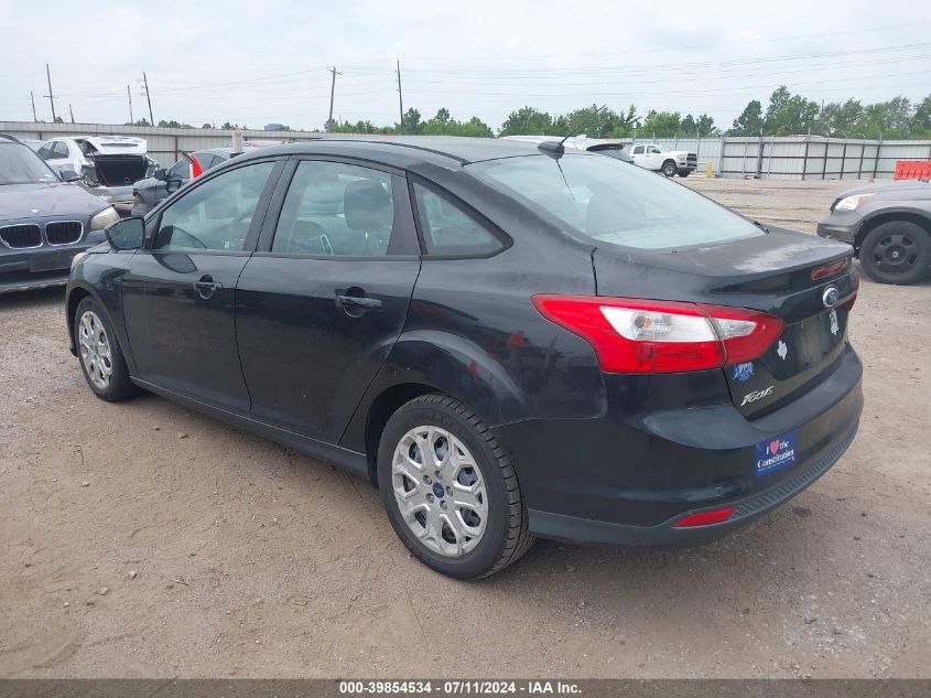 2012 Ford Focus Se VIN: 1FAHP3F20CL300946 Lot: 39854534