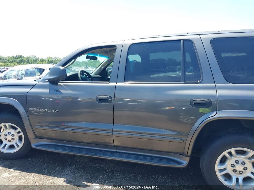 2001 Dodge Durango VIN: 1B4HR28N91F613279 Lot: 39854568