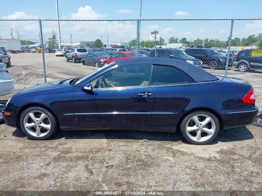 2005 Mercedes-Benz Clk 320 VIN: WDBTK65GX5T052241 Lot: 39854577